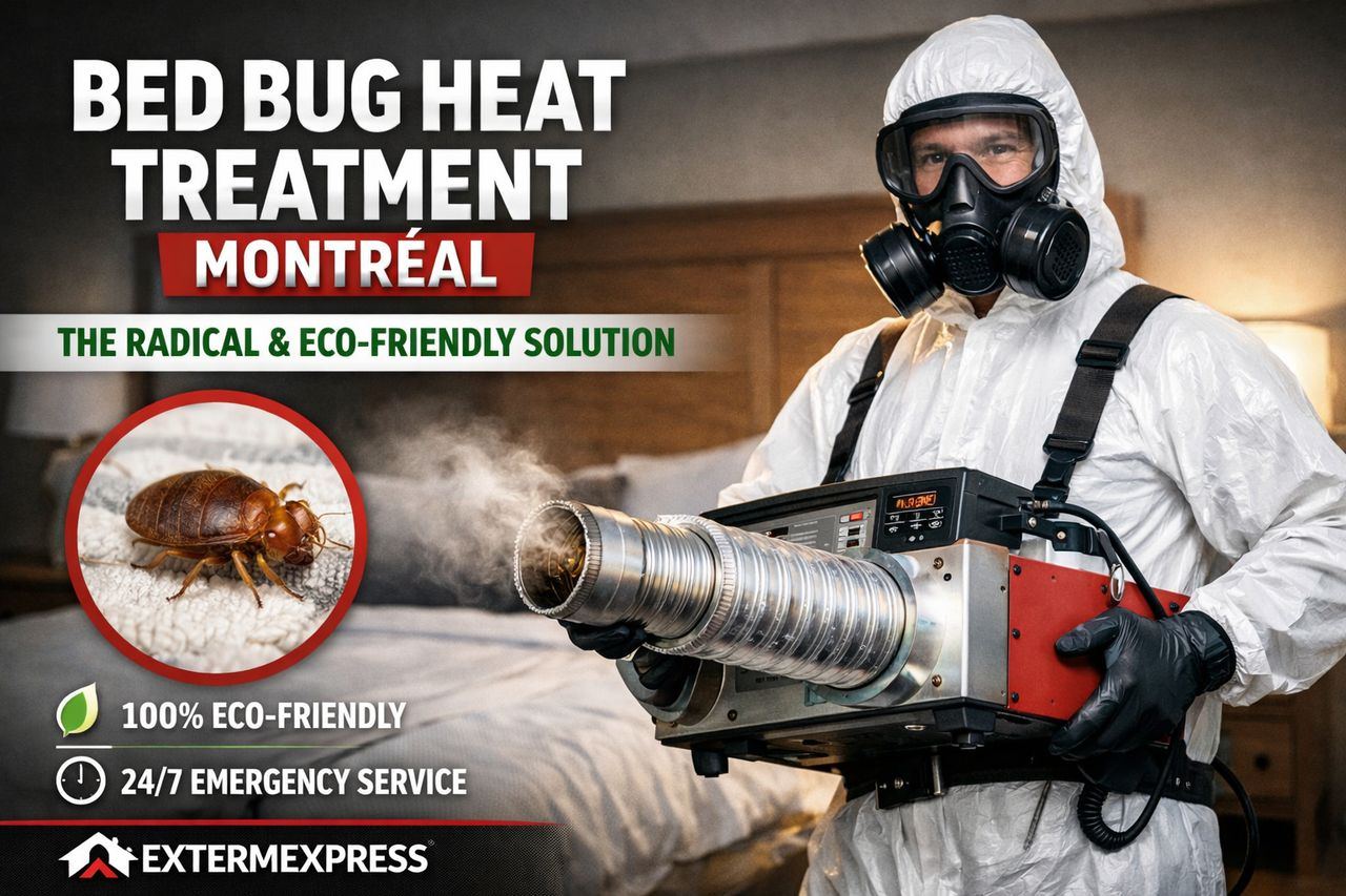 Heat Treatment for Bed Bugs Montreal: The Radical and Eco-Friendly Solution