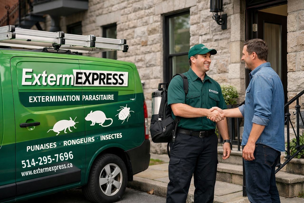 Exterminateur Montréal de Confiance: ExtermExpress, Votre Solution Anti-Parasitaire Complète