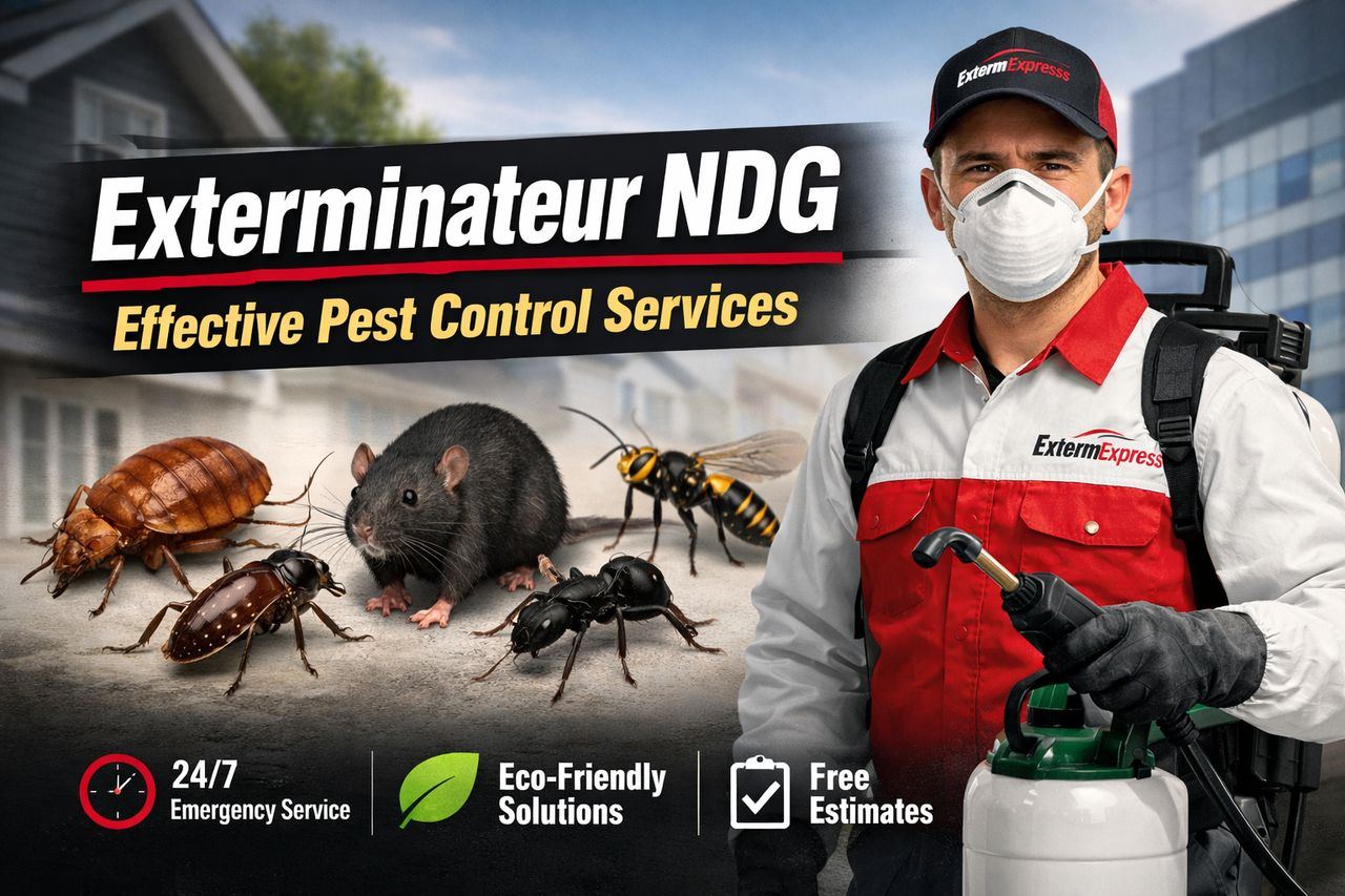 Exterminateur NDG: Services de Contrôle Parasitaire Efficaces