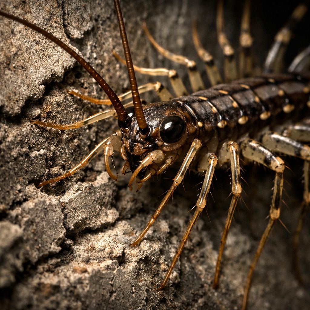 Scutigère (mille-pattes)