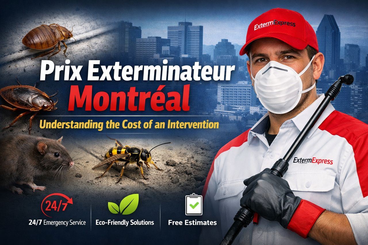 Prix Exterminateur Montréal: Comprendre le Coût d'une Intervention