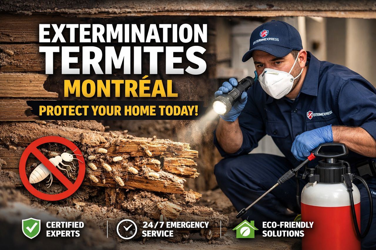 Extermination Termites Montréal: Protégez Votre Maison dès Aujourd'hui