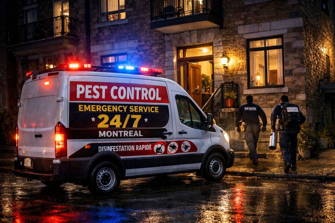 Urgence Parasitaire à Montréal: Service 24/7 ExtermExpress pour une Réponse Immédiate