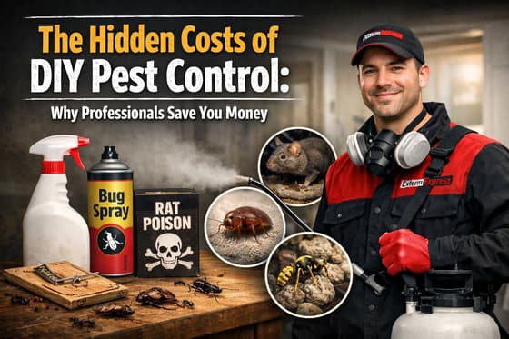 The Hidden Costs of DIY Pest Control: Why Professionals Save You Money