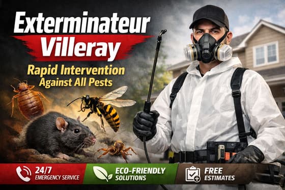 Exterminateur Villeray: Intervention Rapide Contre Tous les Parasites