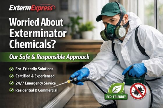 Worried About Exterminator Chemicals? Our Safe & Responsible Approach