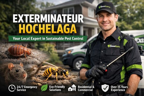 Exterminateur Hochelaga: Votre Expert Local en Gestion Parasitaire Durable