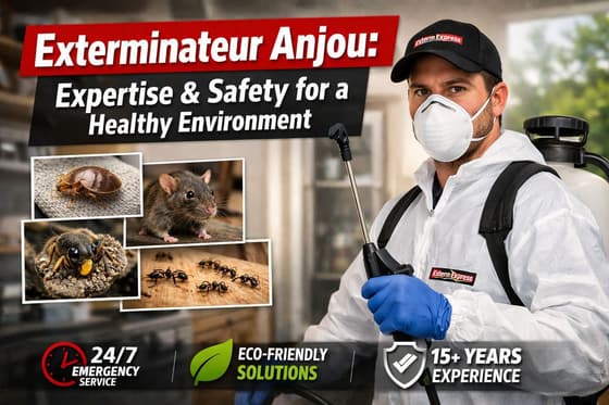 Exterminateur Anjou: Expertise et Sécurité pour un Environnement Sain