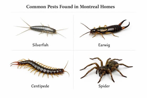 Extermination d'Autres Parasites à Montréal: Araignées, Puces, Mites et Plus Encore