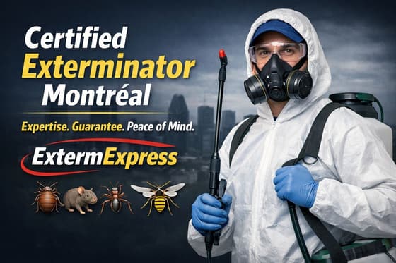 Exterminateur Certifié Montréal: Expertise, Garantie et Tranquillité d'Esprit avec ExtermExpress