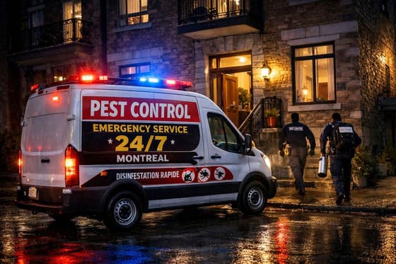 Urgence Parasitaire à Montréal: Service 24/7 ExtermExpress pour une Réponse Immédiate