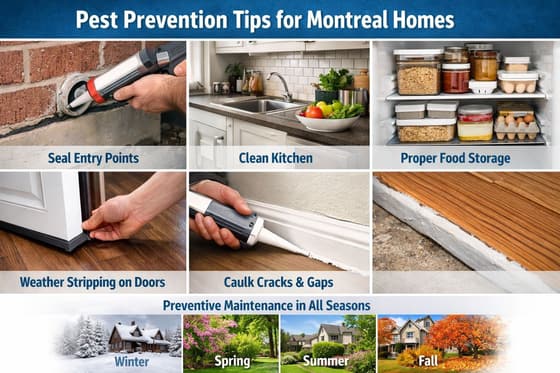 Prévention des Parasites à Montréal: Astuces et Stratégies pour un Foyer Sans Nuisibles