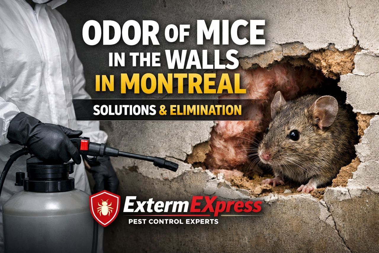 Odeur de Souris dans les Murs à Montréal: Solutions et Élimination