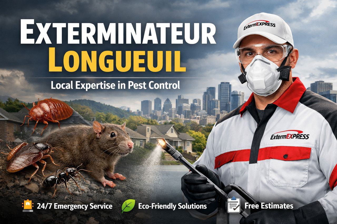 Exterminateur Longueuil: Expertise Locale en Gestion Parasitaire