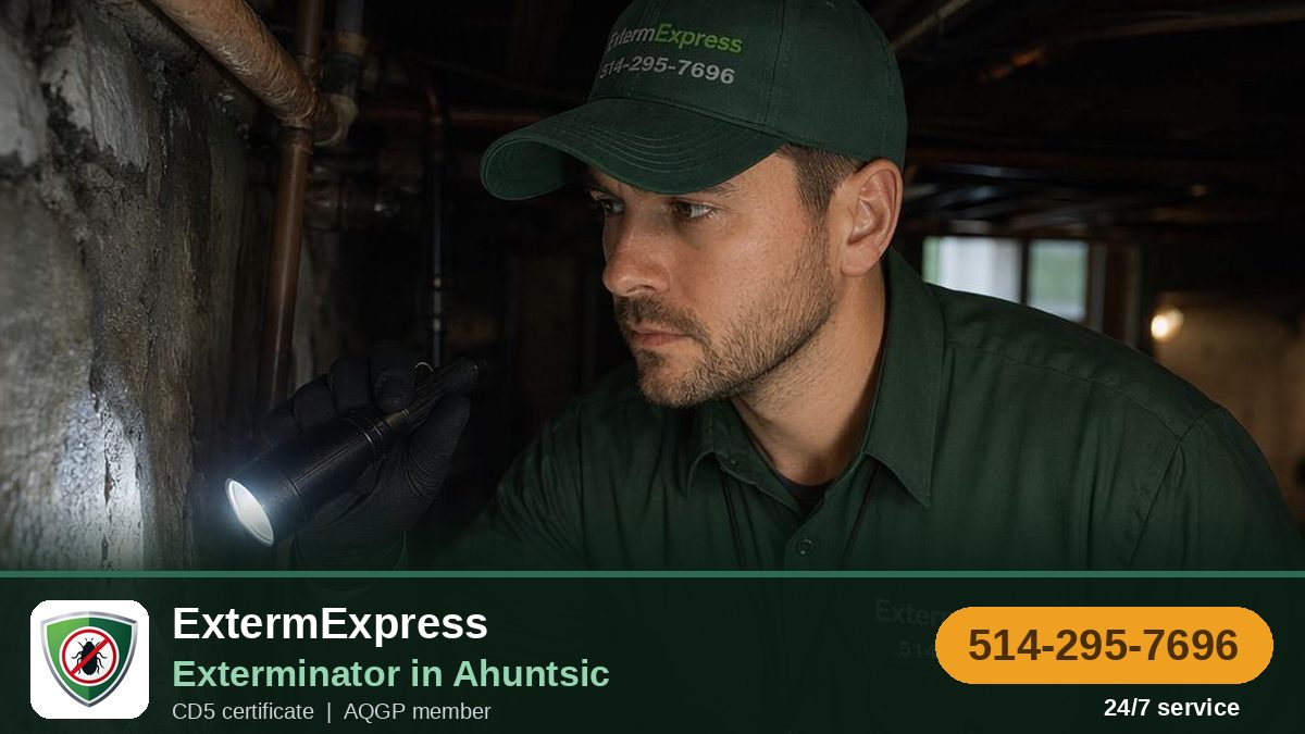 ExtermExpress, exterminator in Ahuntsic