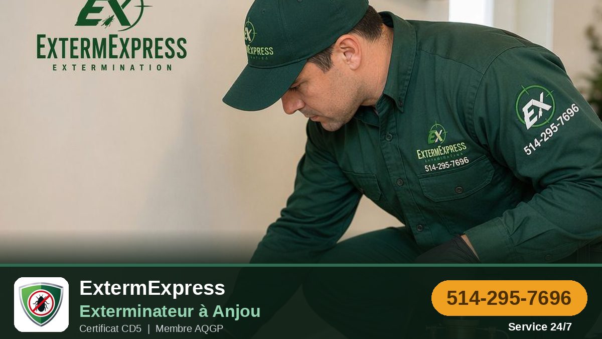 ExtermExpress, exterminateur à Anjou