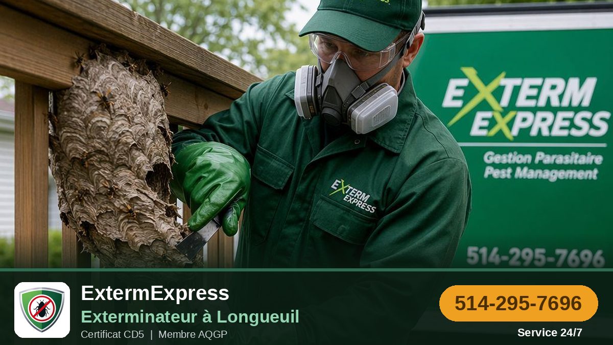 ExtermExpress, exterminateur à Longueuil