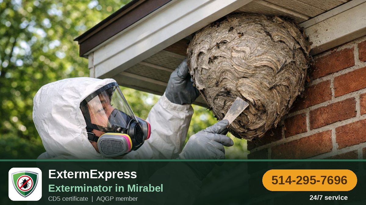 ExtermExpress, exterminator in Mirabel