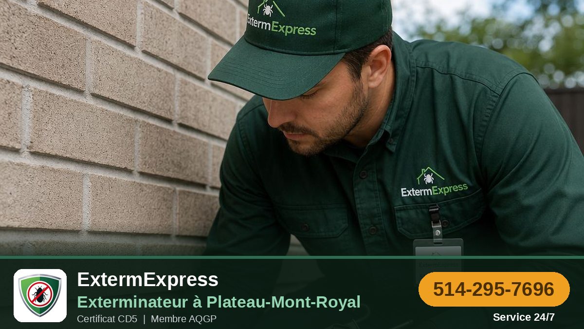 ExtermExpress, exterminateur à Plateau-Mont-Royal