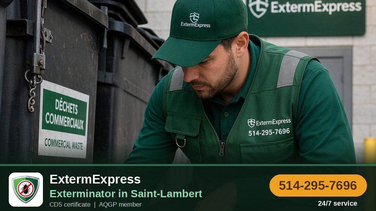 ExtermExpress, exterminator in Saint-Lambert