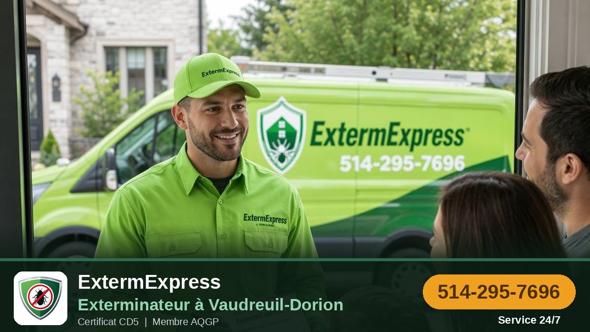ExtermExpress, exterminateur à Vaudreuil-Dorion