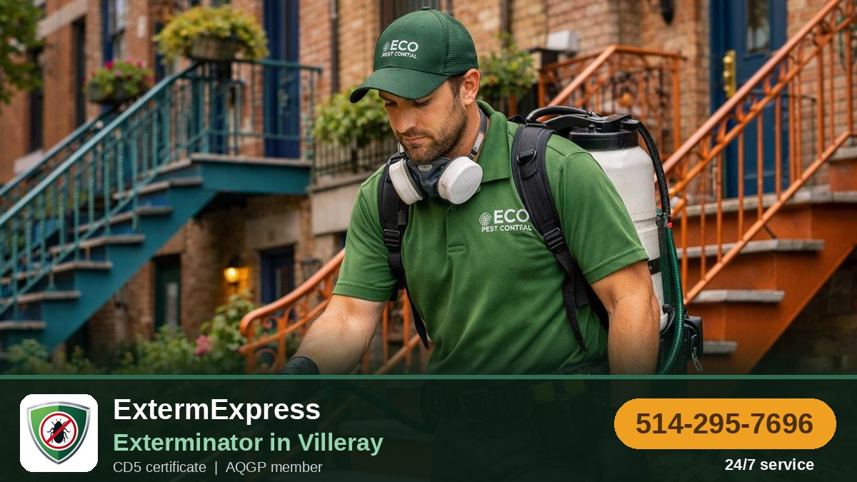ExtermExpress, exterminator in Villeray