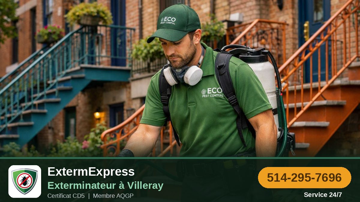 ExtermExpress, exterminateur à Villeray